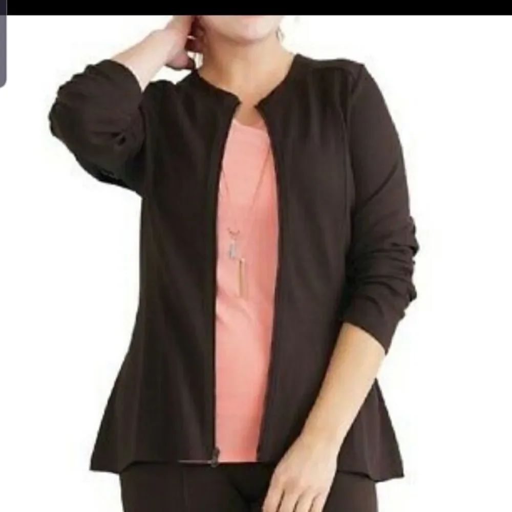 Ruby ribbon mink ponte jacket sz large